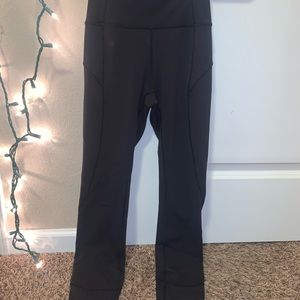 black In Movement lululemon leggings
